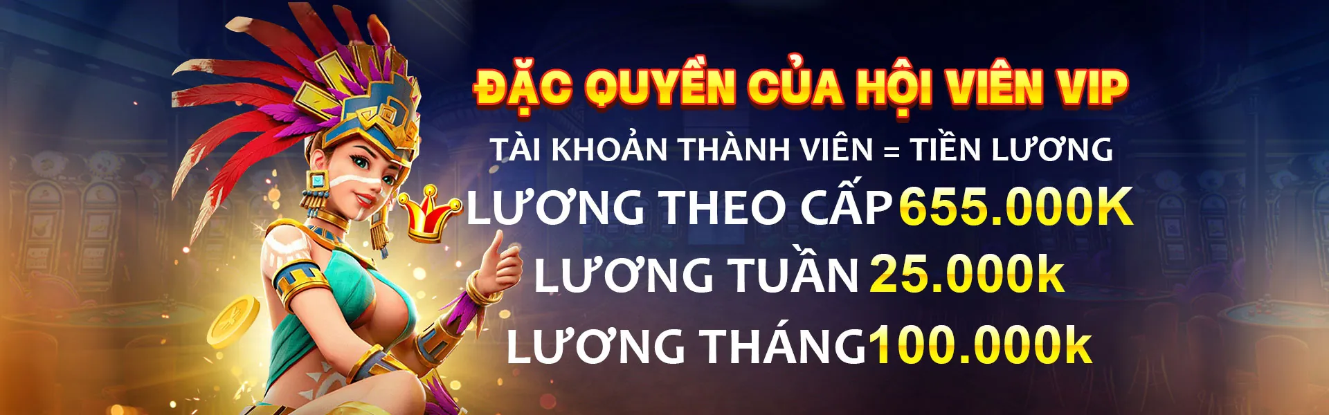 Hình ảnh chương trình thành viên VIP 88online casino